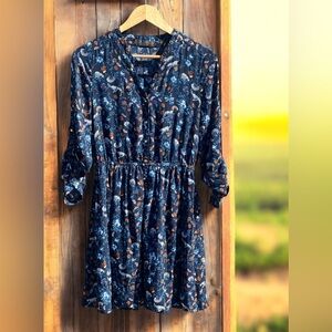 QED LonDon paisley & animal leopard prints dress